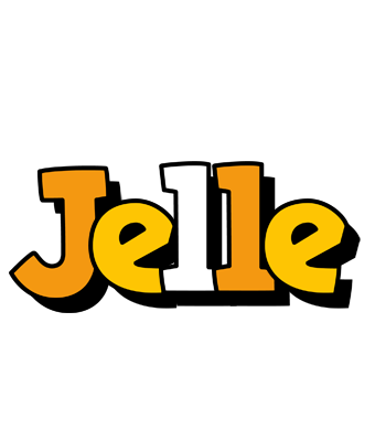 Jelle cartoon logo