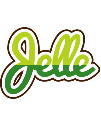 Jelle golfing logo