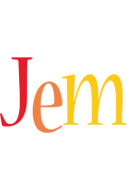 Jem birthday logo