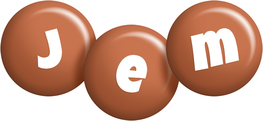 Jem candy-brown logo