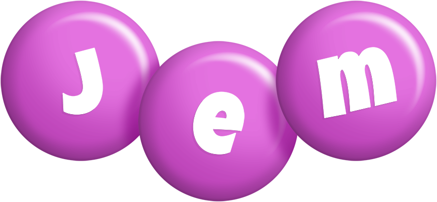 Jem candy-purple logo