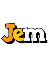 Jem cartoon logo