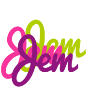 Jem flowers logo