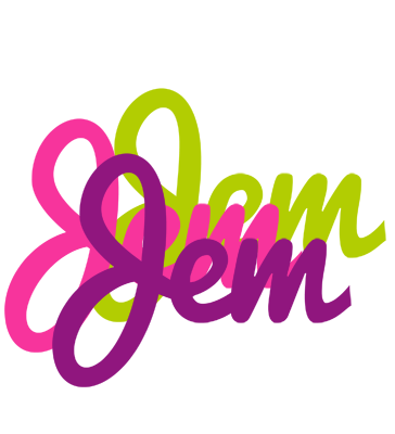 Jem flowers logo