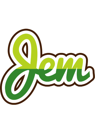 Jem golfing logo