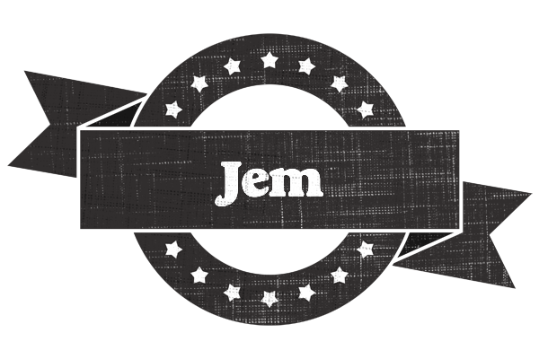 Jem grunge logo