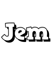 Jem snowing logo