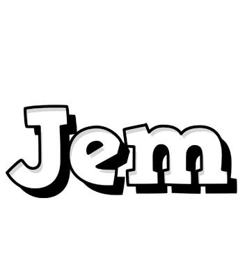 Jem snowing logo