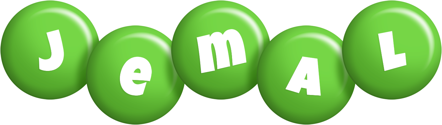 Jemal candy-green logo