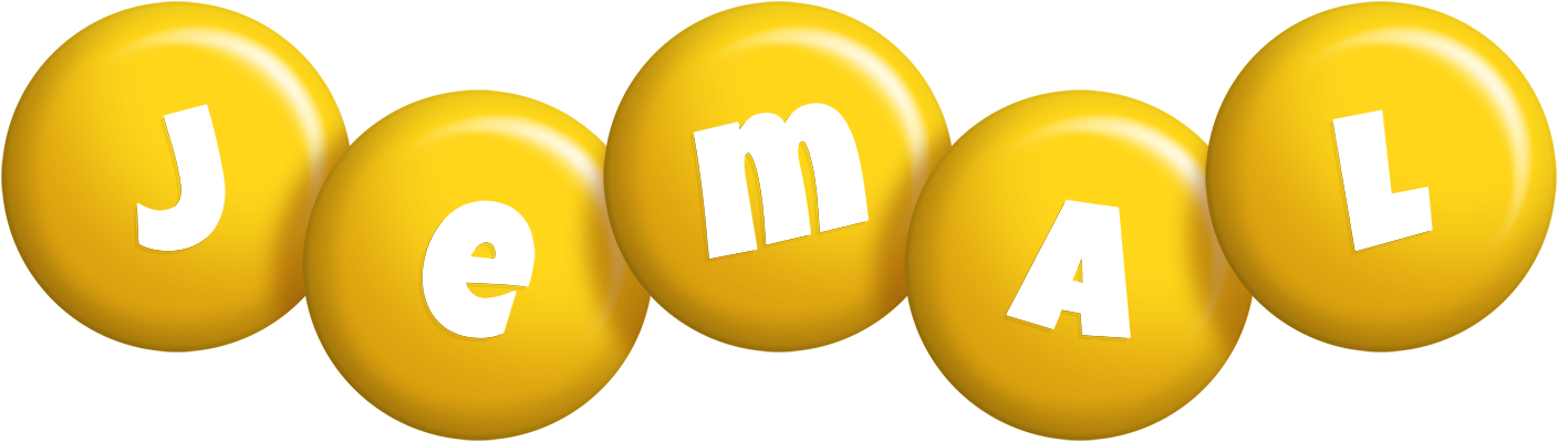 Jemal candy-yellow logo