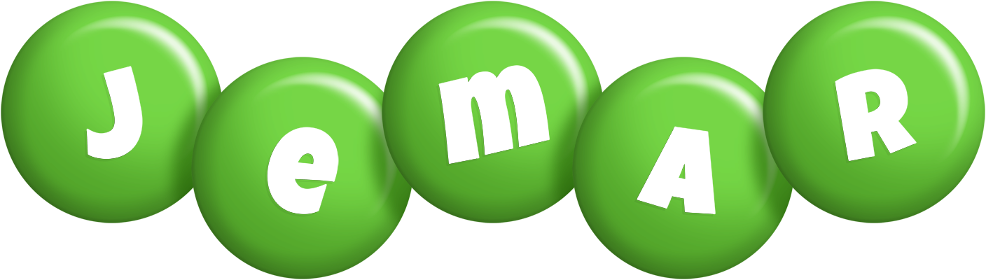 Jemar candy-green logo