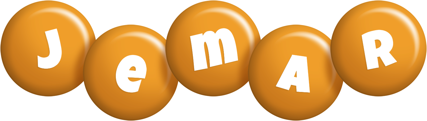 Jemar candy-orange logo
