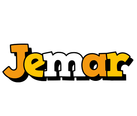 Jemar cartoon logo