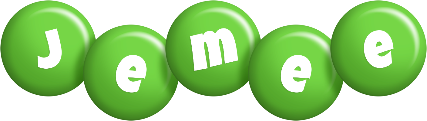 Jemee candy-green logo