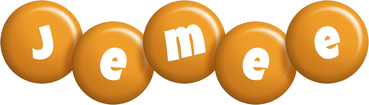 Jemee candy-orange logo