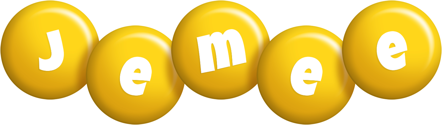 Jemee candy-yellow logo