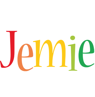 Jemie birthday logo
