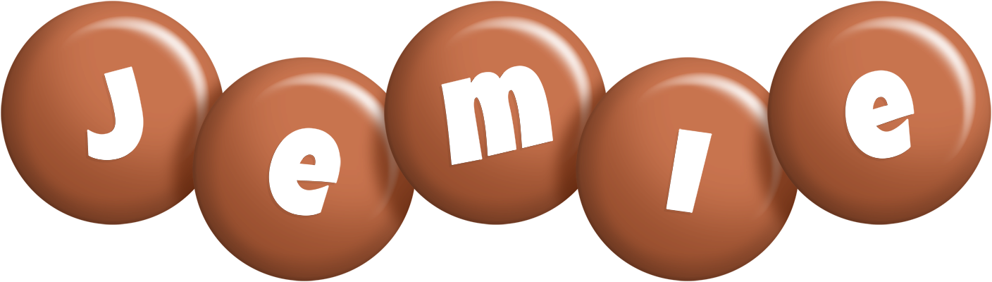 Jemie candy-brown logo