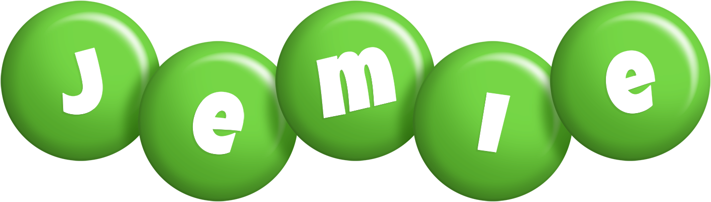 Jemie candy-green logo