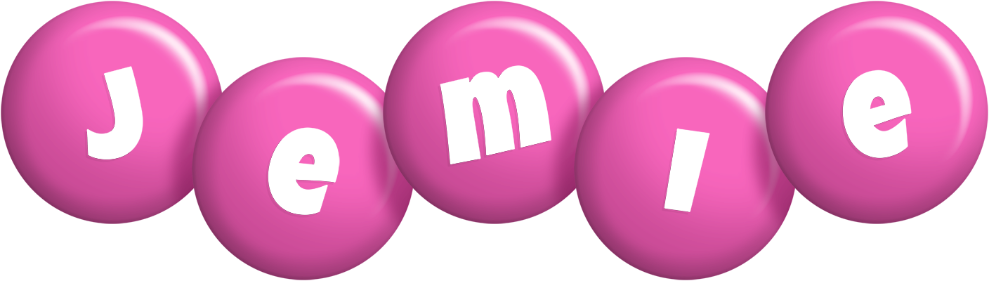 Jemie candy-pink logo