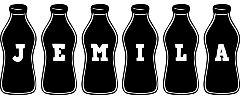 Jemila bottle logo