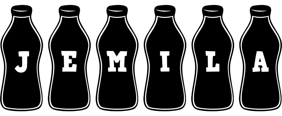 Jemila bottle logo