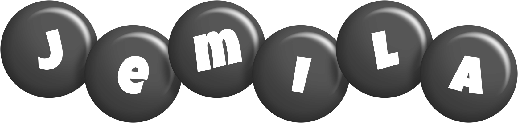 Jemila candy-black logo