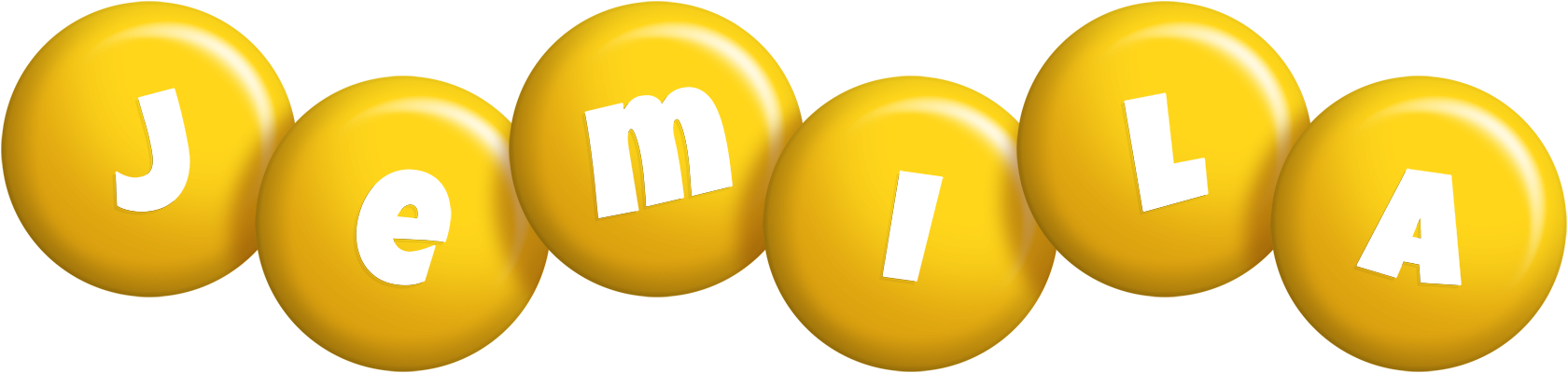 Jemila candy-yellow logo