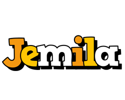 Jemila cartoon logo