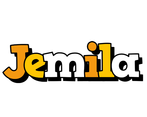 Jemila cartoon logo