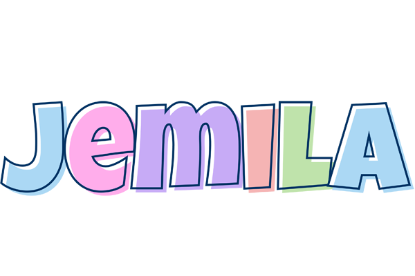 Jemila pastel logo