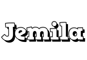 Jemila snowing logo