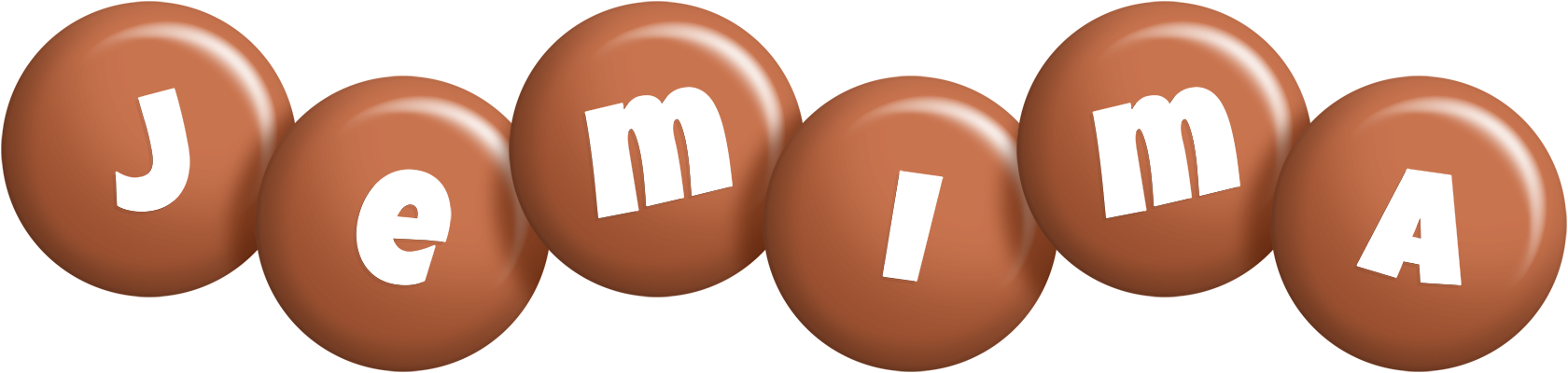 Jemima candy-brown logo