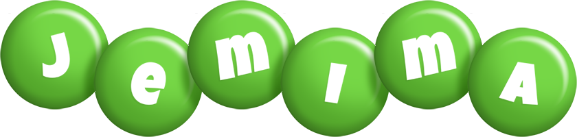 Jemima candy-green logo