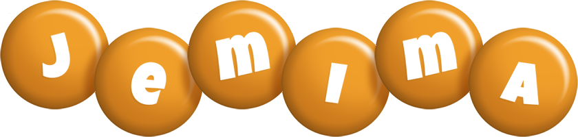 Jemima candy-orange logo