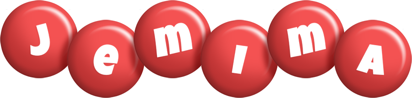 Jemima candy-red logo