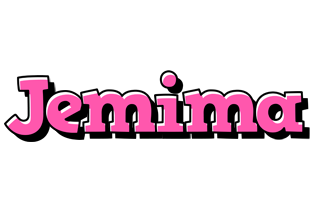 Jemima girlish logo