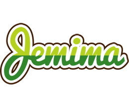 Jemima golfing logo