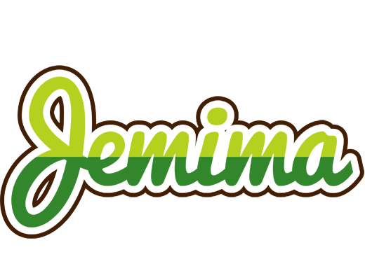 Jemima golfing logo