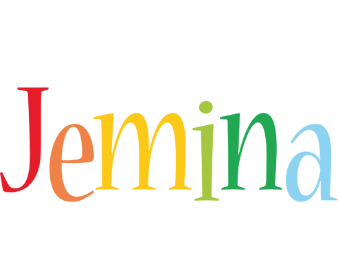 Jemina birthday logo