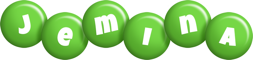 Jemina candy-green logo