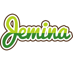 Jemina golfing logo