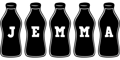 Jemma bottle logo