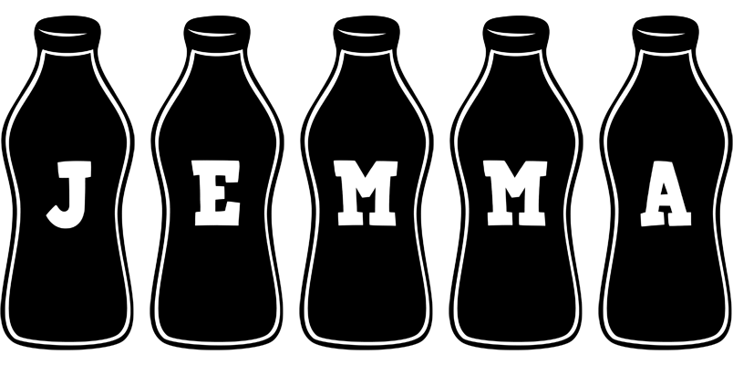 Jemma bottle logo
