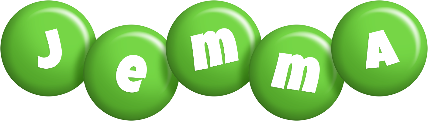 Jemma candy-green logo