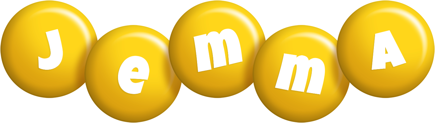 Jemma candy-yellow logo