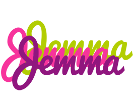 Jemma flowers logo