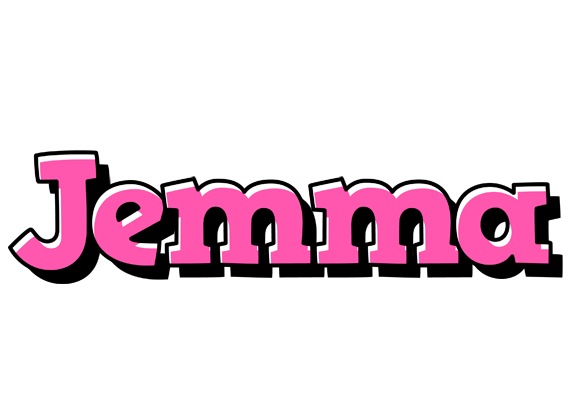 Jemma girlish logo