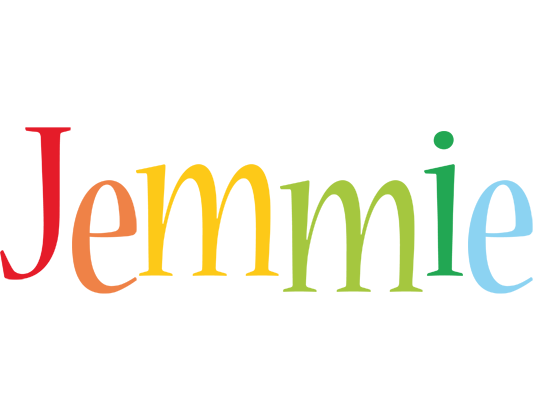 Jemmie birthday logo