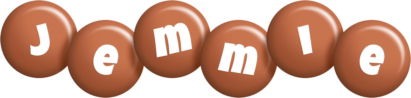 Jemmie candy-brown logo